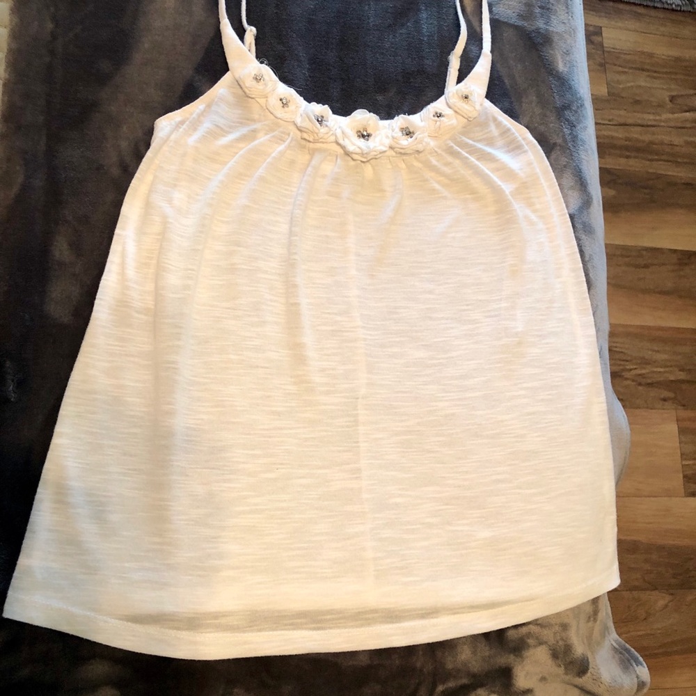 Forever 21 Floral Spaghetti Strap Tank Top - Picture 2 of 5